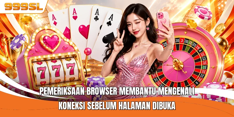 Pemeriksaan browser membantu mengenali koneksi sebelum halaman dibuka