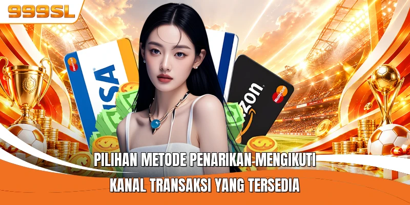 Pilihan metode penarikan mengikuti kanal transaksi yang tersedia